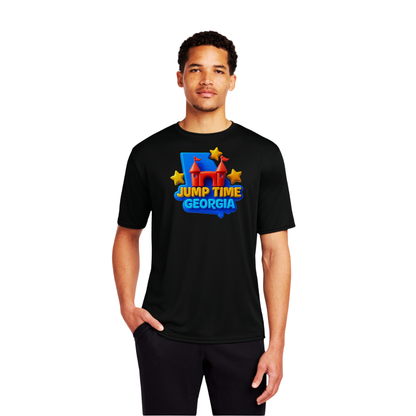 Custom Crew Performance Tee 10-Pack (Full Chest & Back Print)