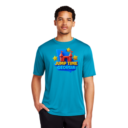Custom Crew Performance Tee 10-Pack (Full Chest & Back Print)