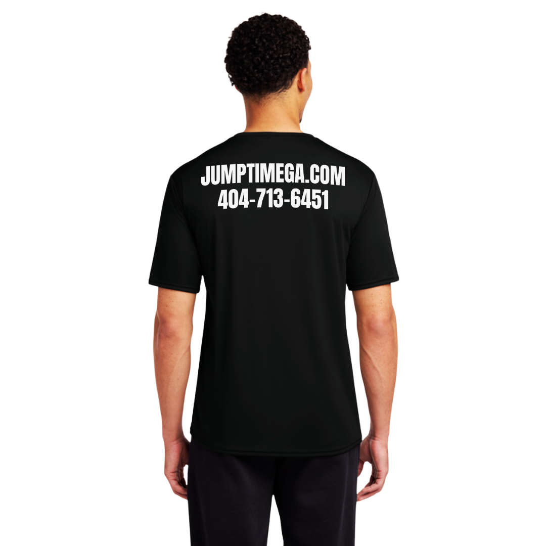 Custom Crew Performance Tee 10-Pack (Full Chest & Back Print)