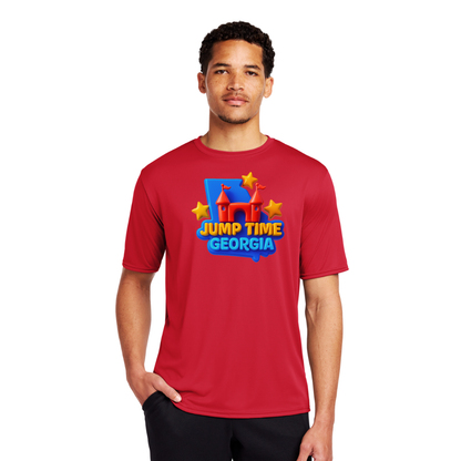 Custom Crew Performance Tee 10-Pack (Full Chest & Back Print)
